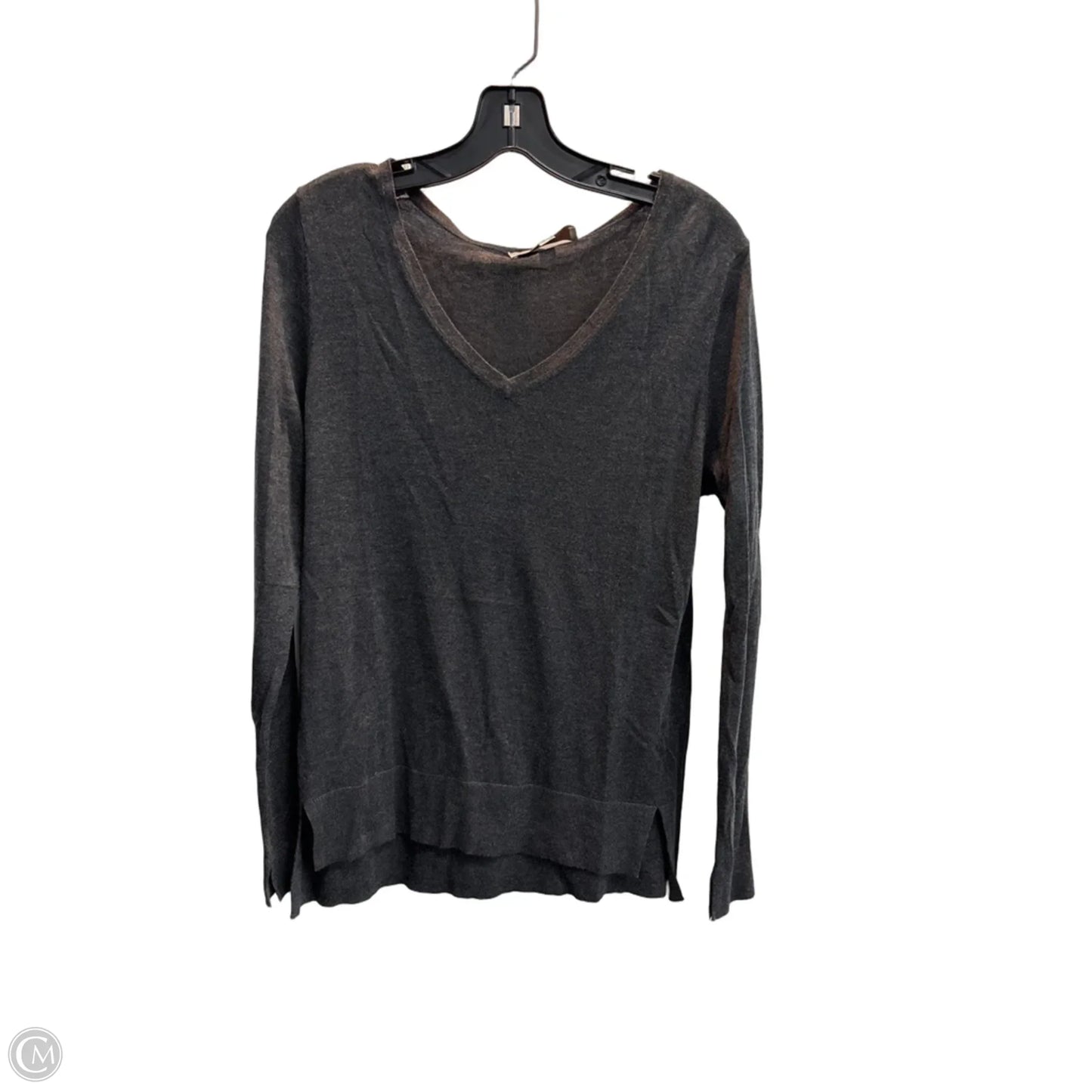 Sweater By Loft In Grey, Size: M