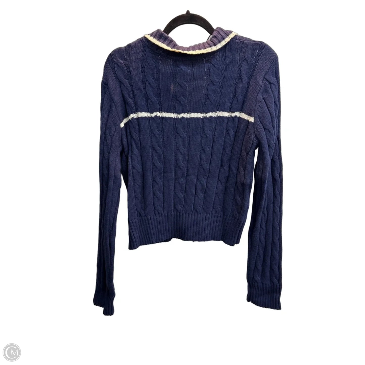 Cardigan By Pink Rose In Navy, Size: Xl