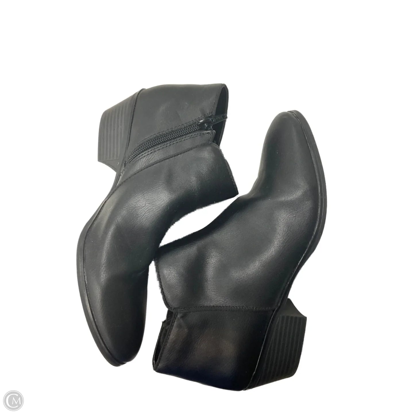 Boots Ankle Heels By Style And Company In Black, Size: 8