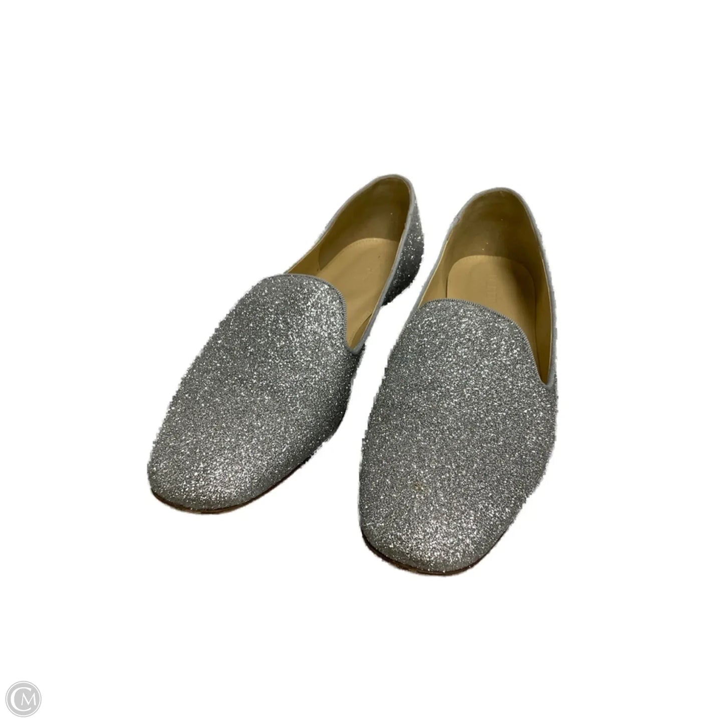 Shoes Flats By J. Crew In Silver, Size: 9