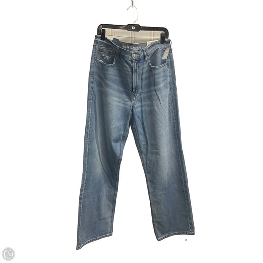 Jeans Wide Leg By American Eagle In Blue, Size: 16