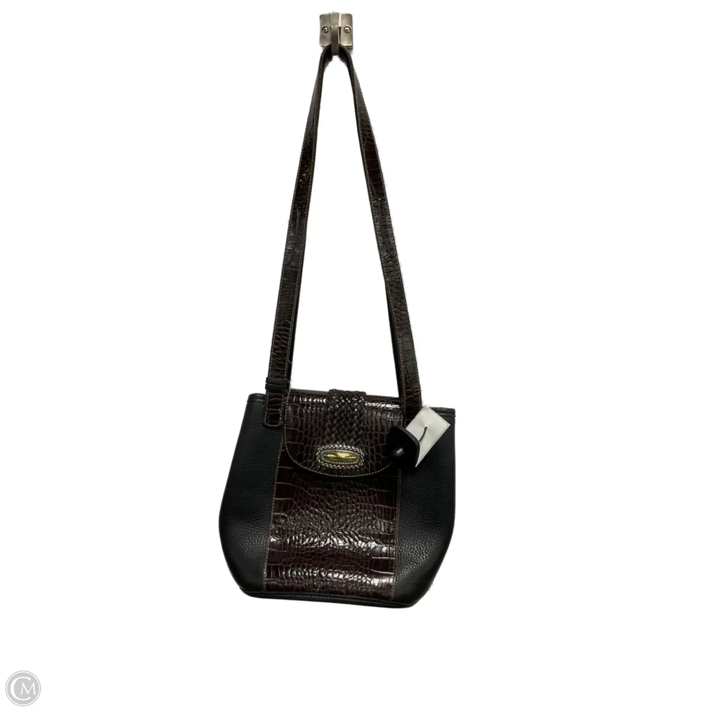 Handbag Leather By Brighton, Size: Medium