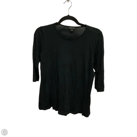 Top Long Sleeve Basic By J. Jill In Black, Size: Xs