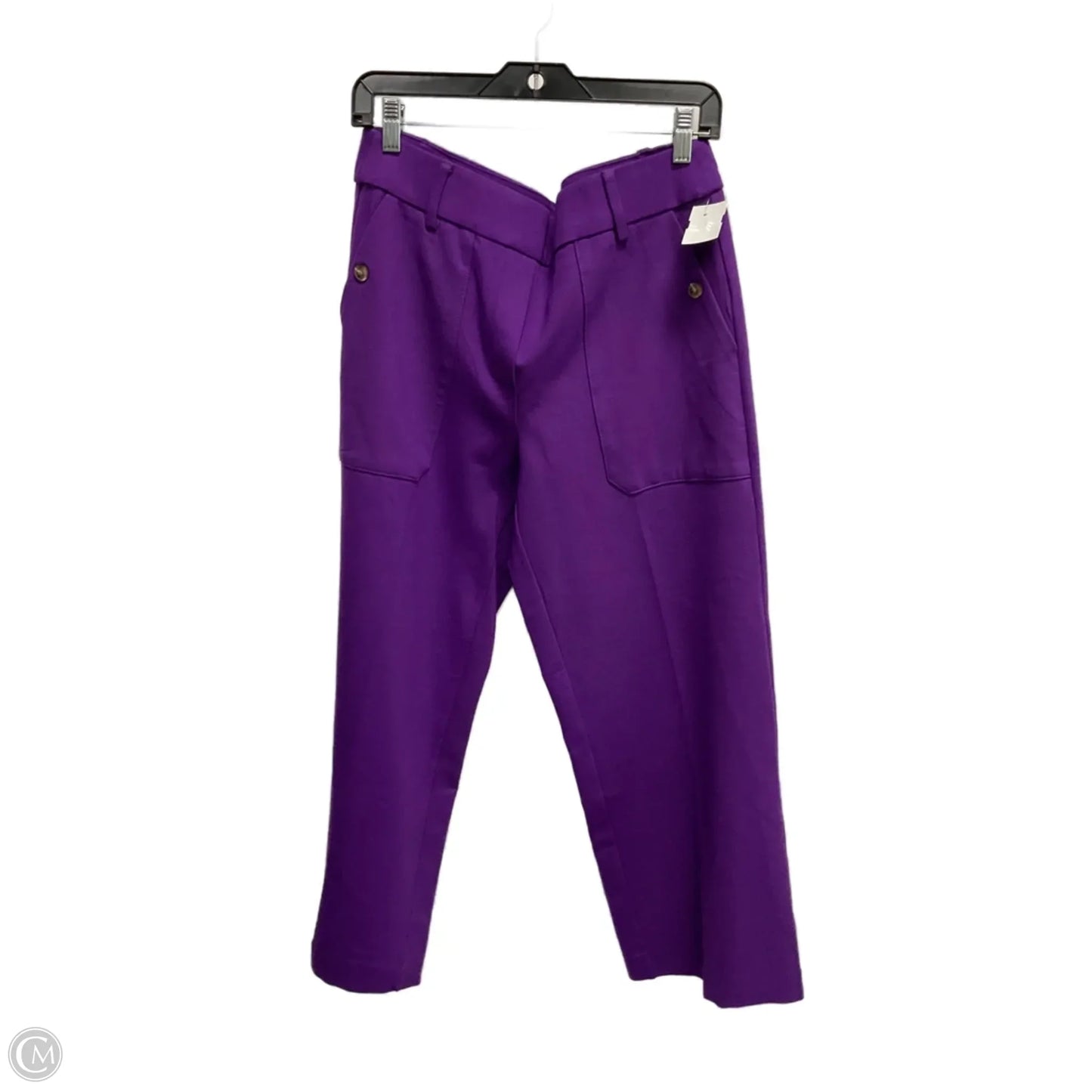 Pants Wide Leg By Clothes Mentor In Purple, Size: L