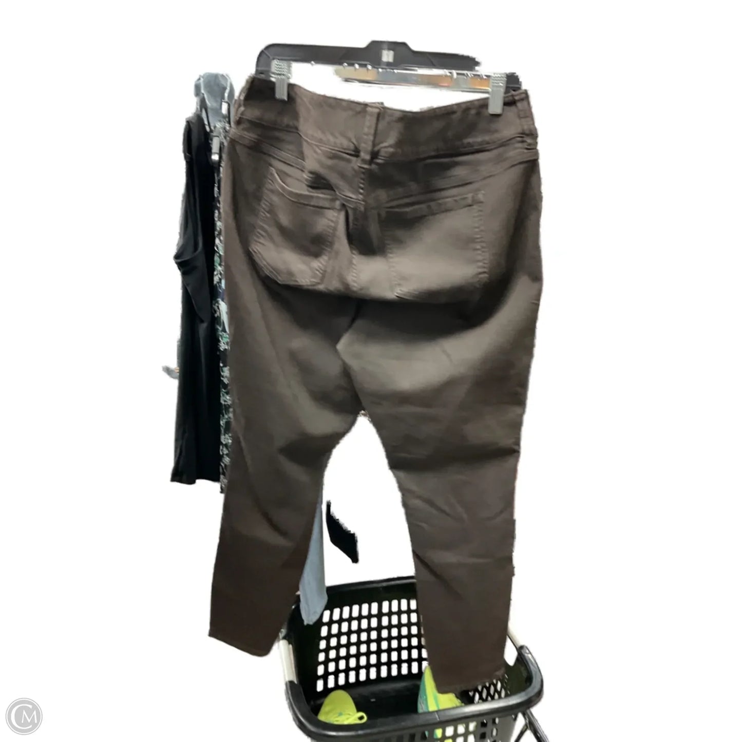 Jeans Skinny By Torrid In Brown, Size: 18