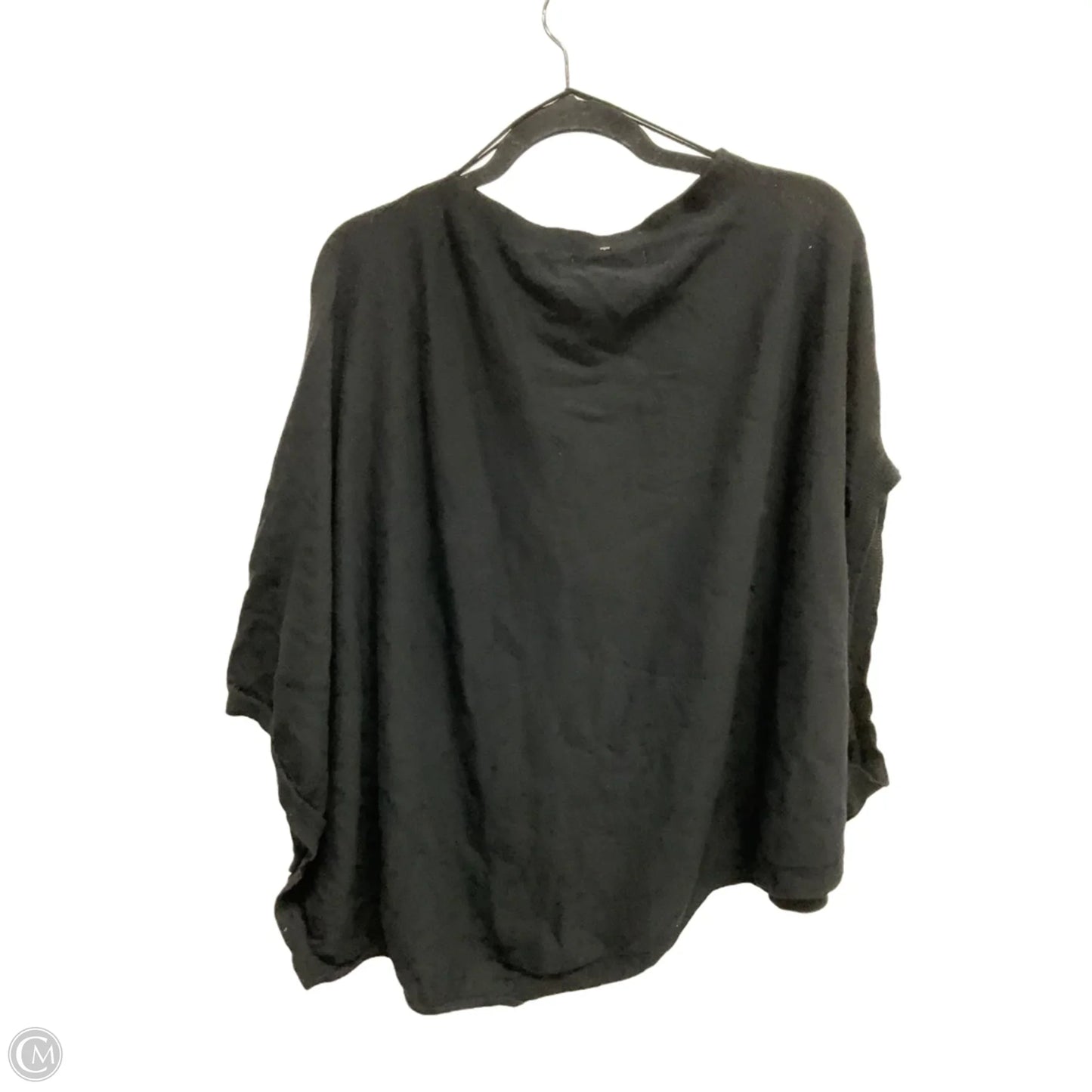 Poncho By Peter Nygard In Black, Size: Osfm
