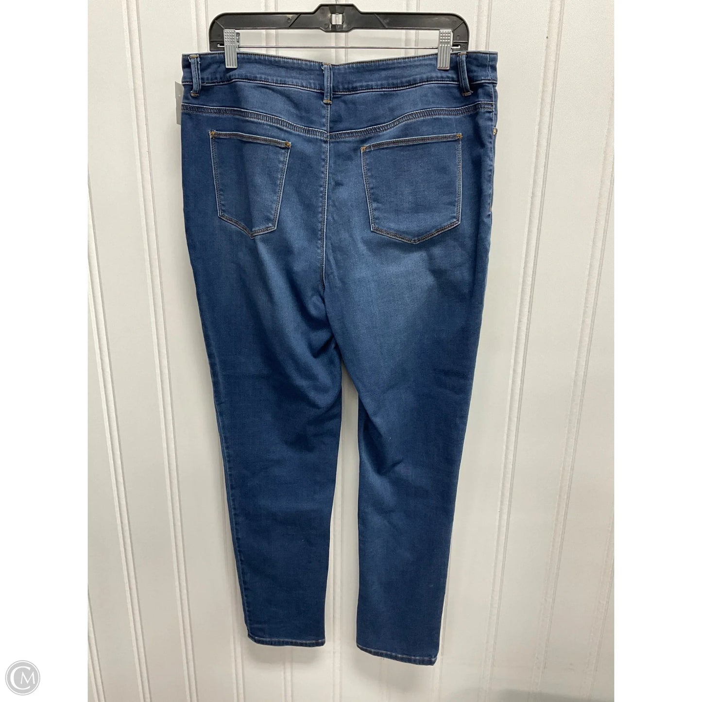 Jeans Jeggings By Chicos In Blue, Size: 12