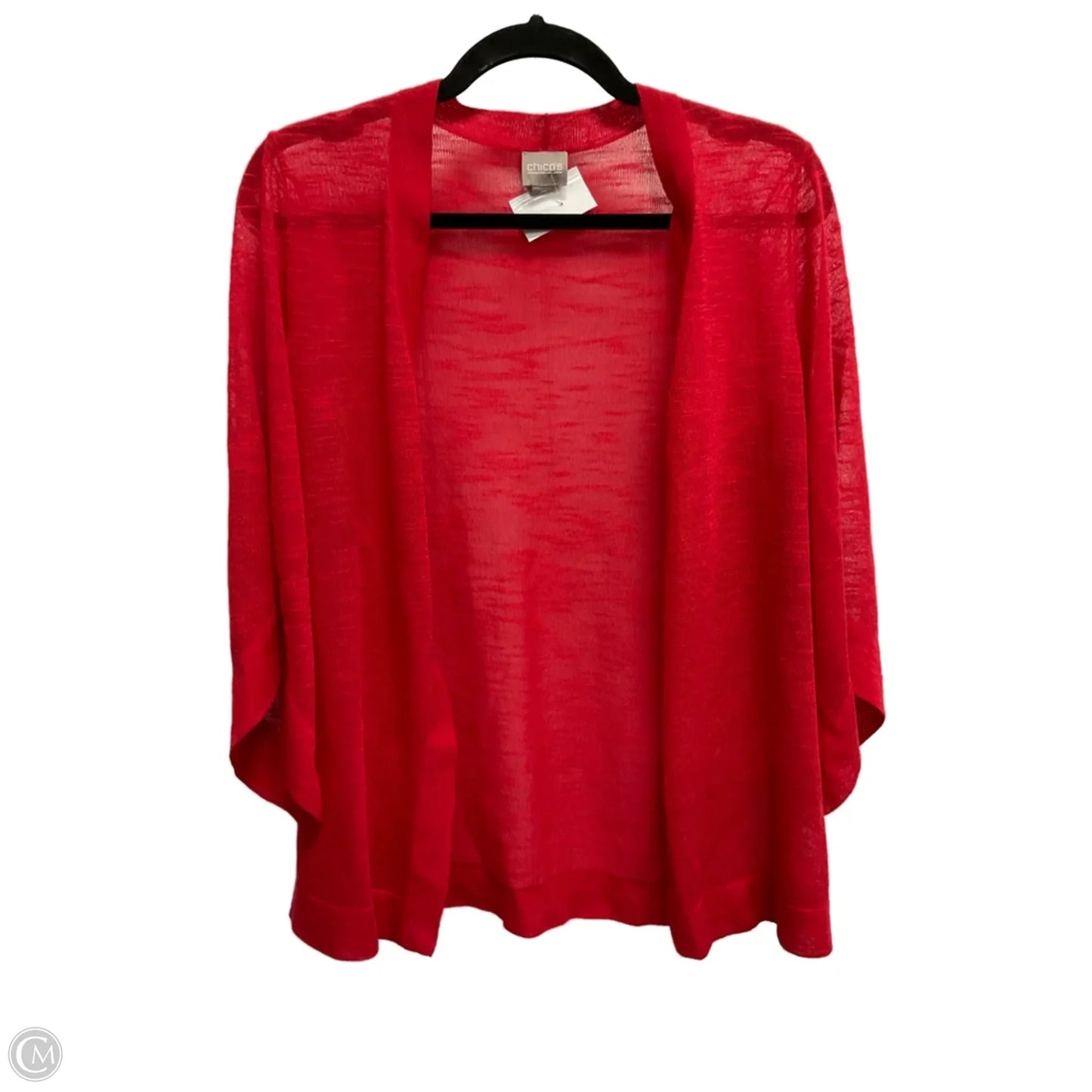 Cardigan By Chicos In Red, Size: S