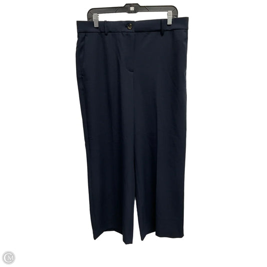 Pants Wide Leg By Ann Taylor In Navy, Size: 14p