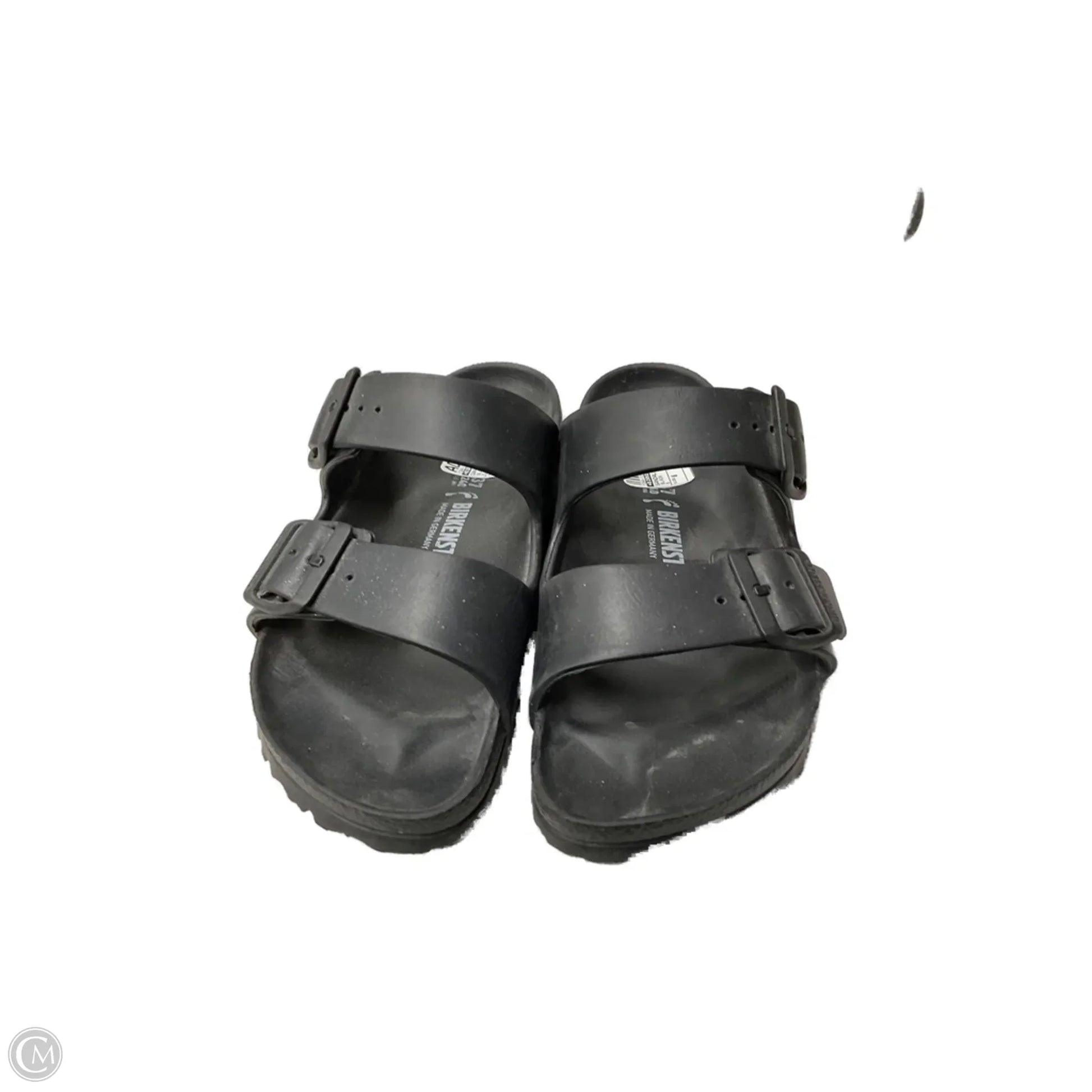 Sandals Flats By Birkenstock In Black, Size: 6 Sandals Flats By Birkenstock In Black, Size: 6