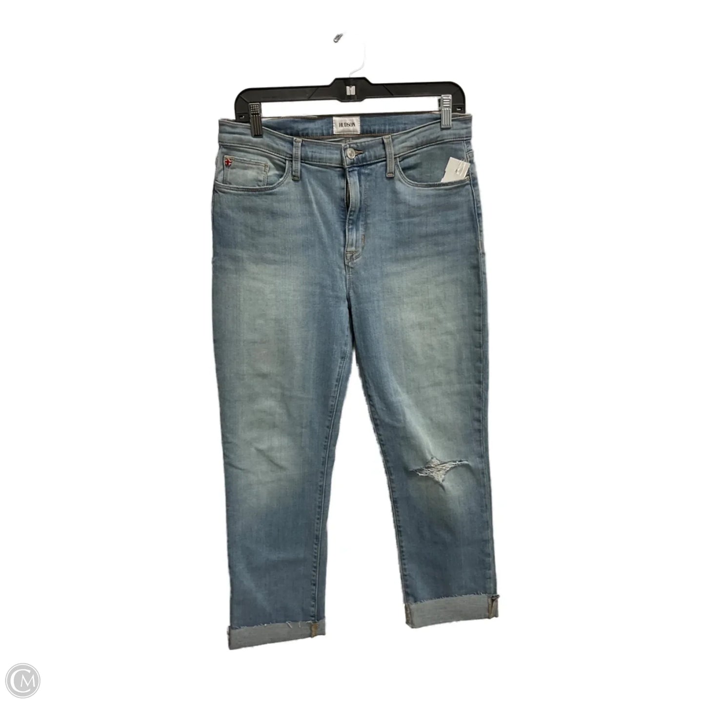 Jeans Cropped By Hudson In Blue, Size: 8