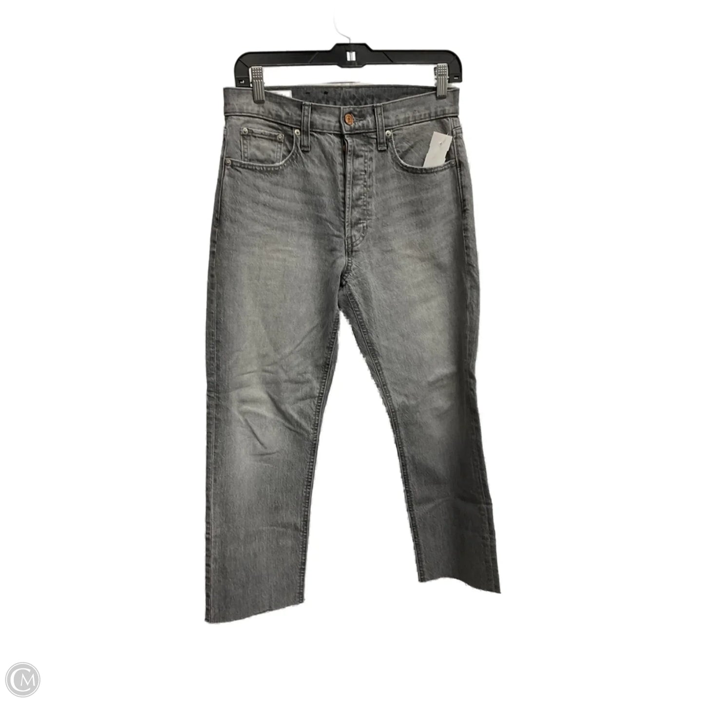 Jeans Straight By Gap In Grey, Size: 6