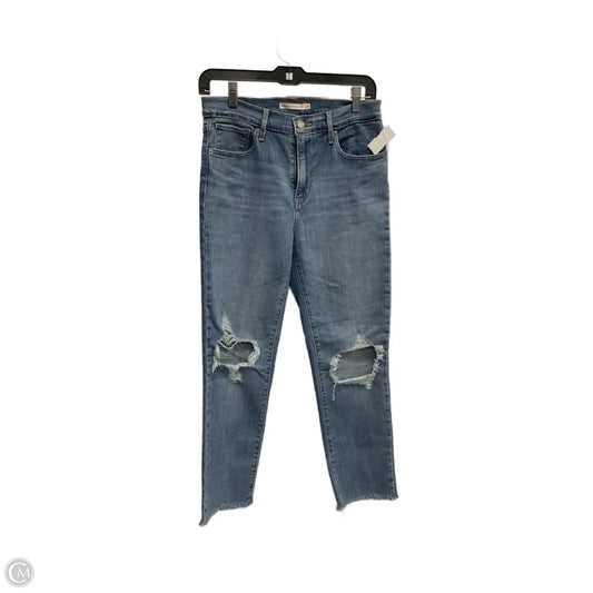 Jeans Cropped By Levis In Blue, Size: 8