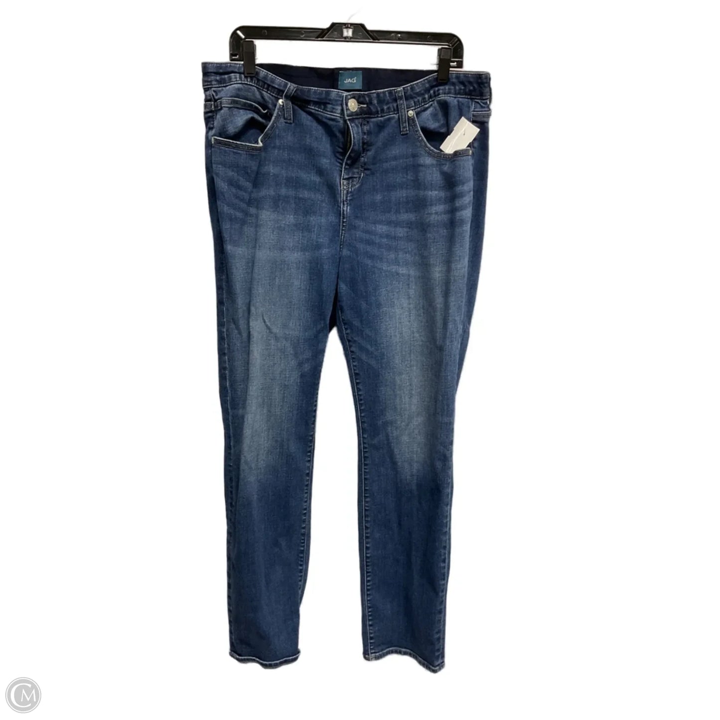 Jeans Straight By Jag In Blue, Size: 16