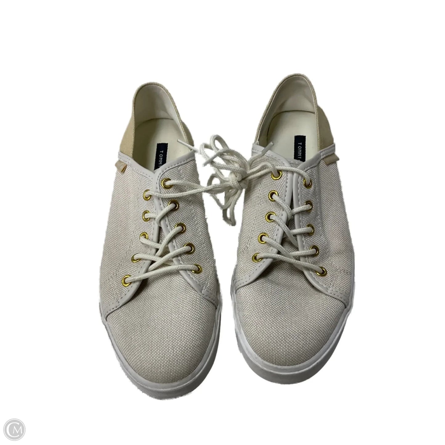 Shoes Sneakers By Tommy Hilfiger In Beige, Size: 8.5