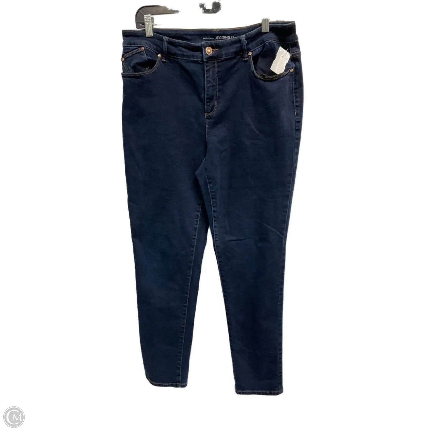 Jeans Jeggings By Chicos In Blue, Size: 12