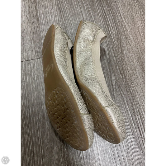 Shoes Designer By Coach In Ivory, Size: 7