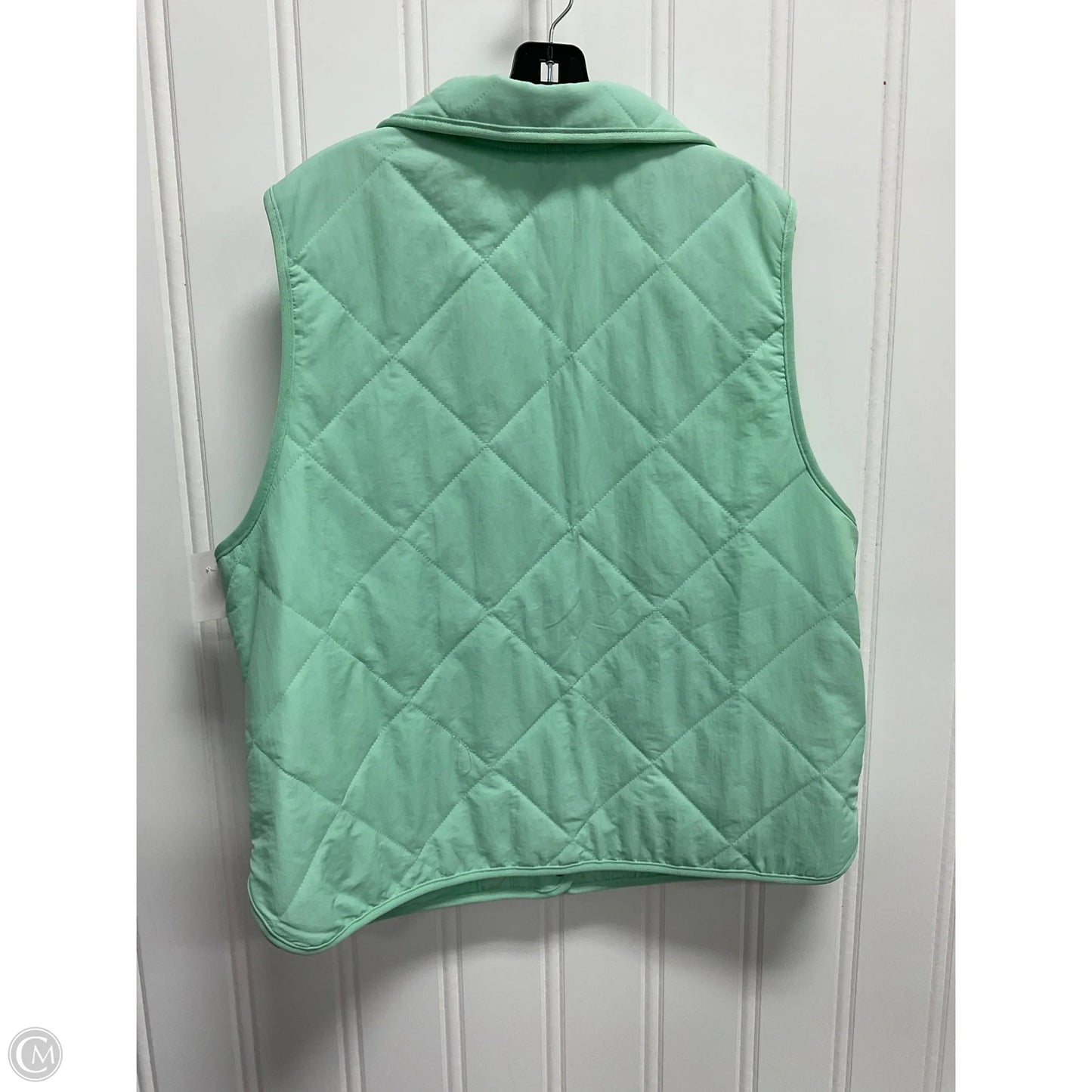 Vest Puffer & Quilted By Te Verde In Aqua, Size: L