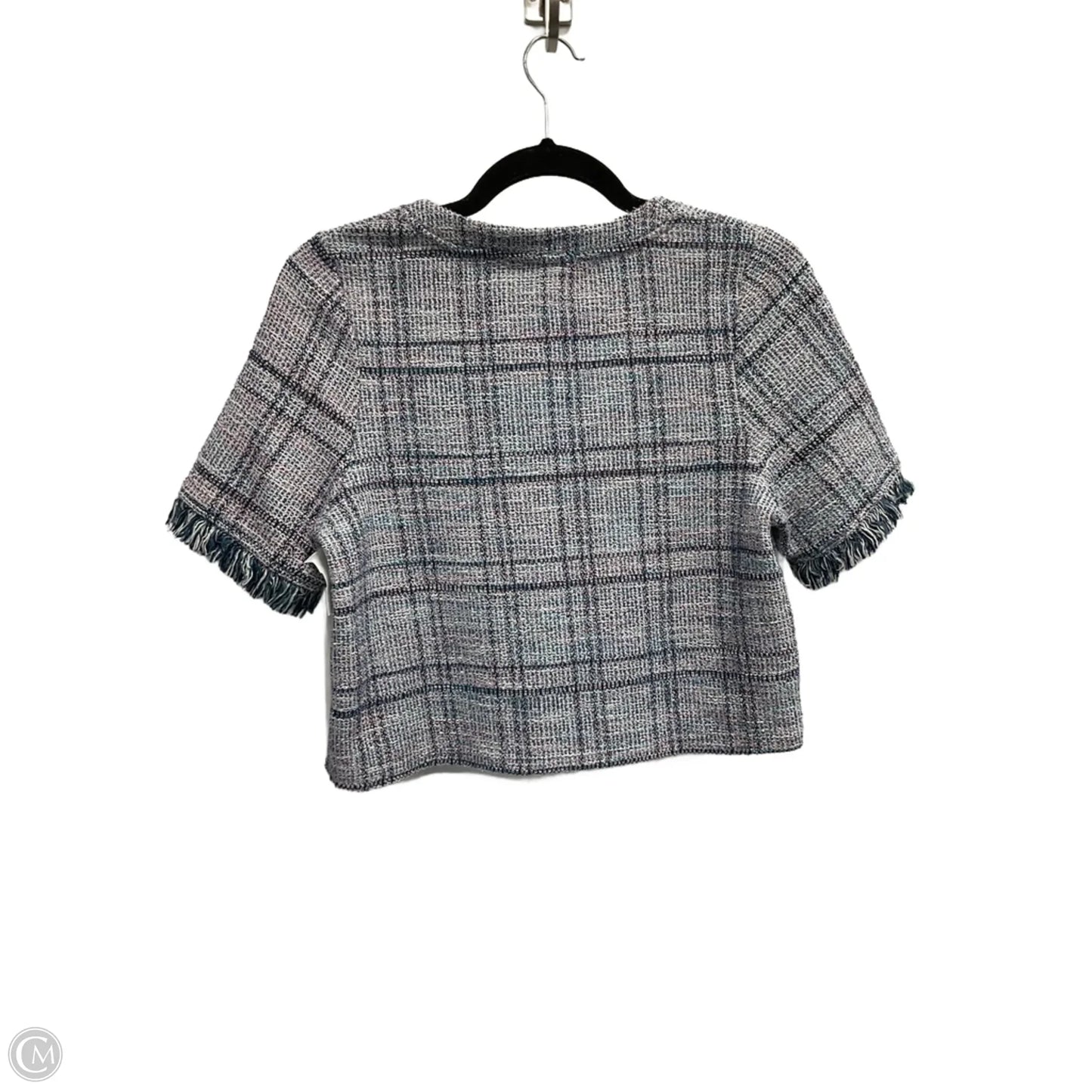 Top Short Sleeve By Pull&bear In Blue, Size: Xs