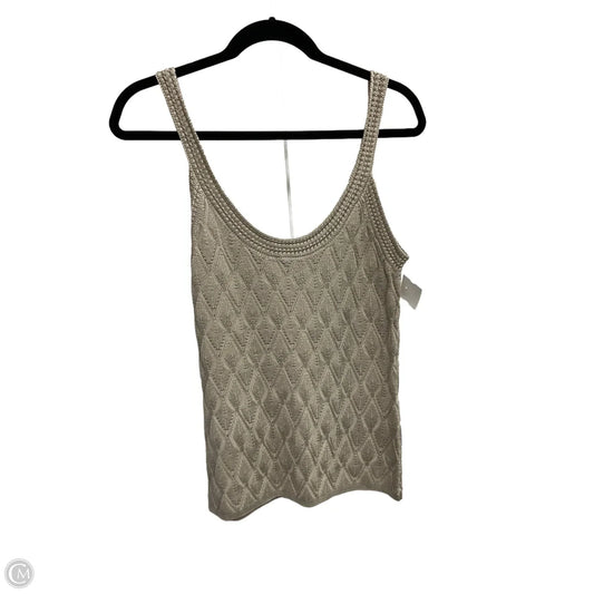 Top Sleeveless By White House Black Market In Tan, Size: S