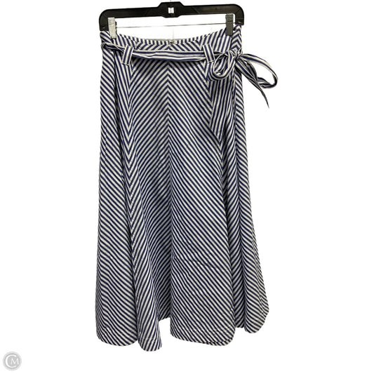 Skirt Maxi By Madewell In Striped Pattern, Size: 4