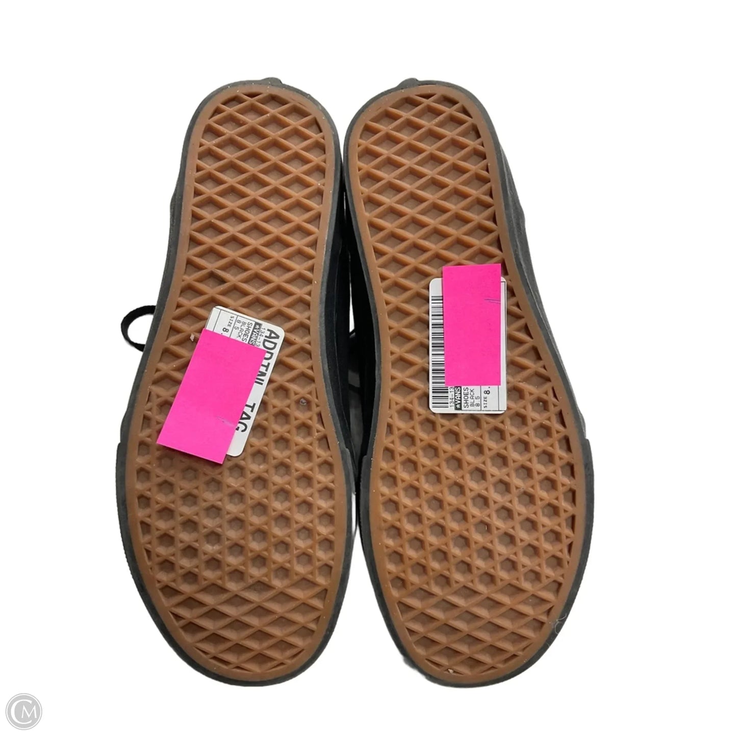 Shoes Sneakers By Vans In Black, Size: 8.5