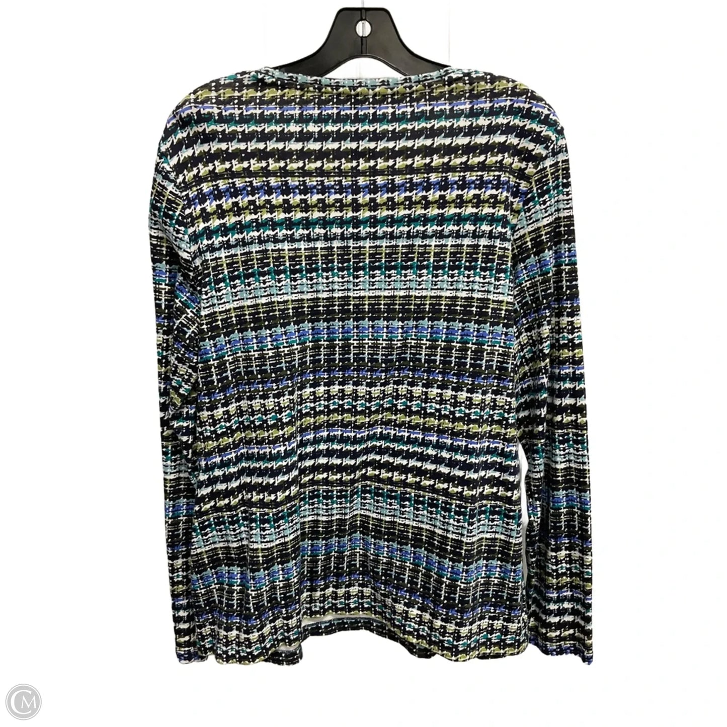 Top Long Sleeve Basic By Croft And Barrow In Multi-colored, Size: Xl