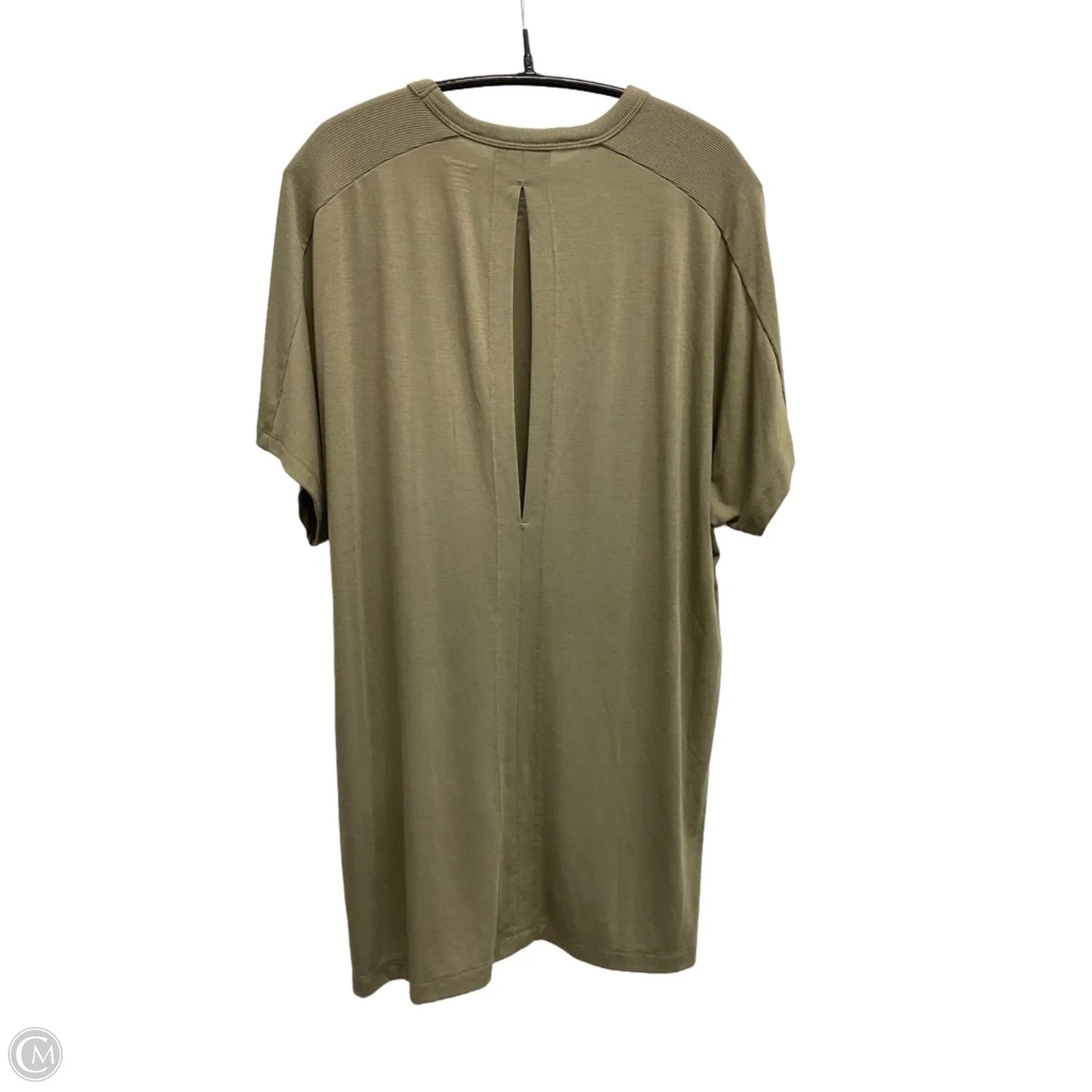 Athletic Top Short Sleeve By Old Navy In Green, Size: S