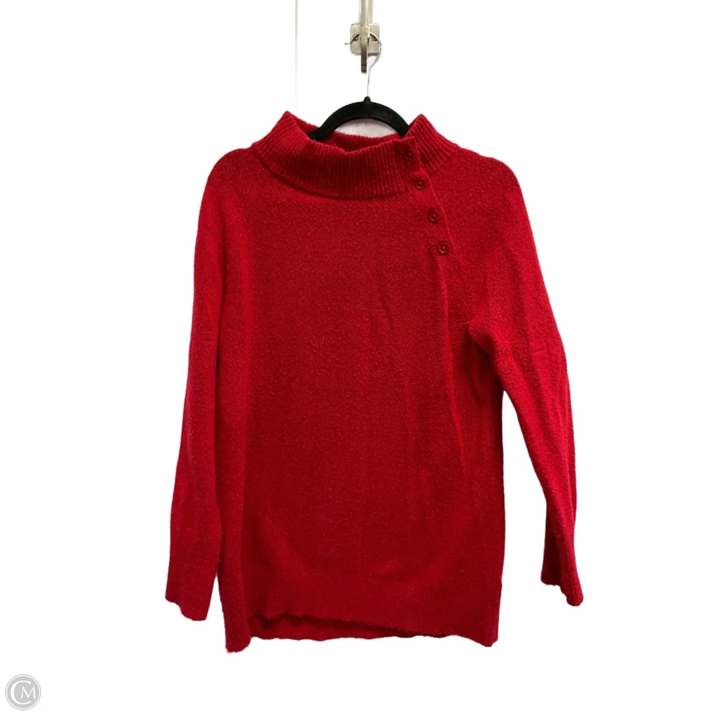 Sweater By Talbots In Red, Size: S