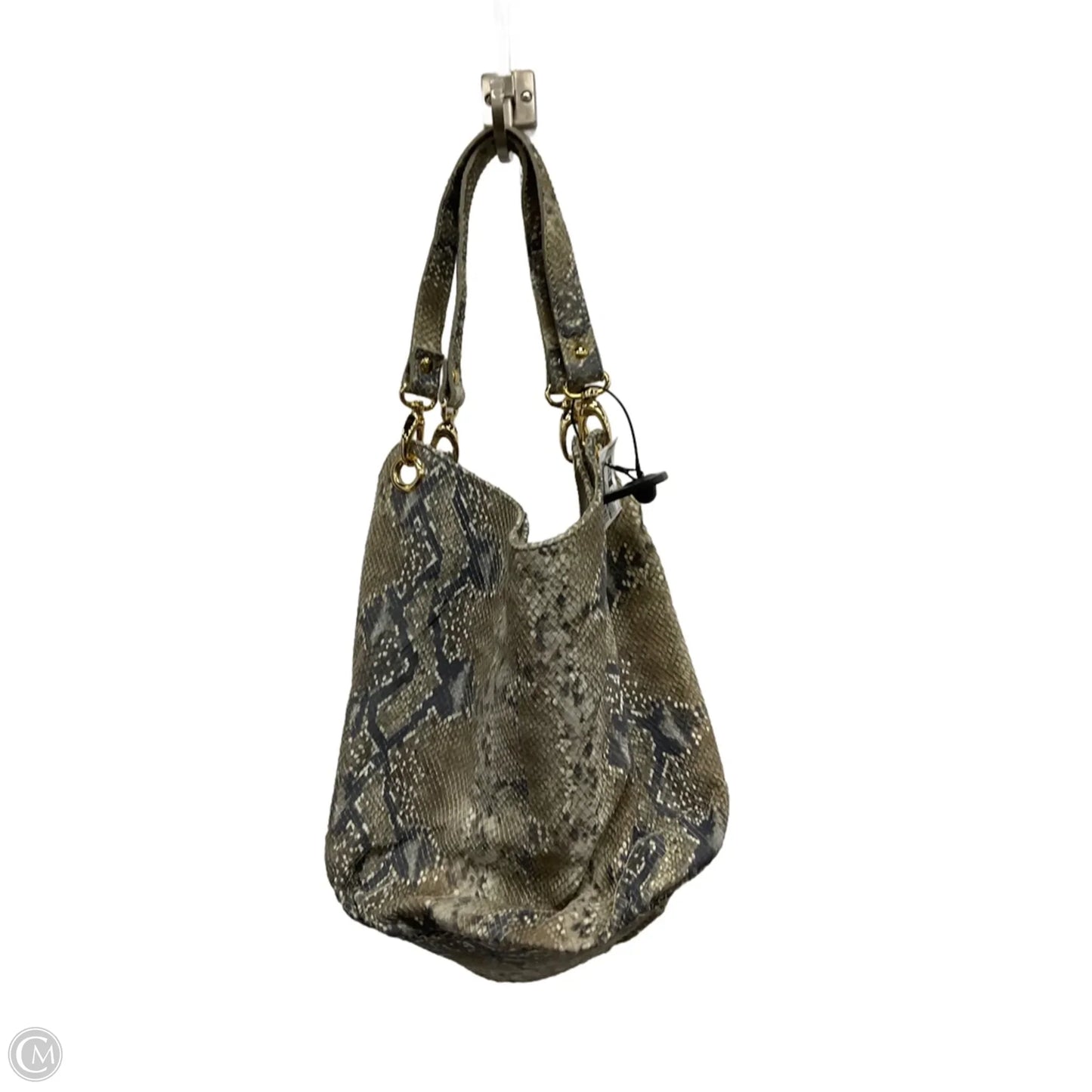 Handbag Leather By Cmb, Size: Medium