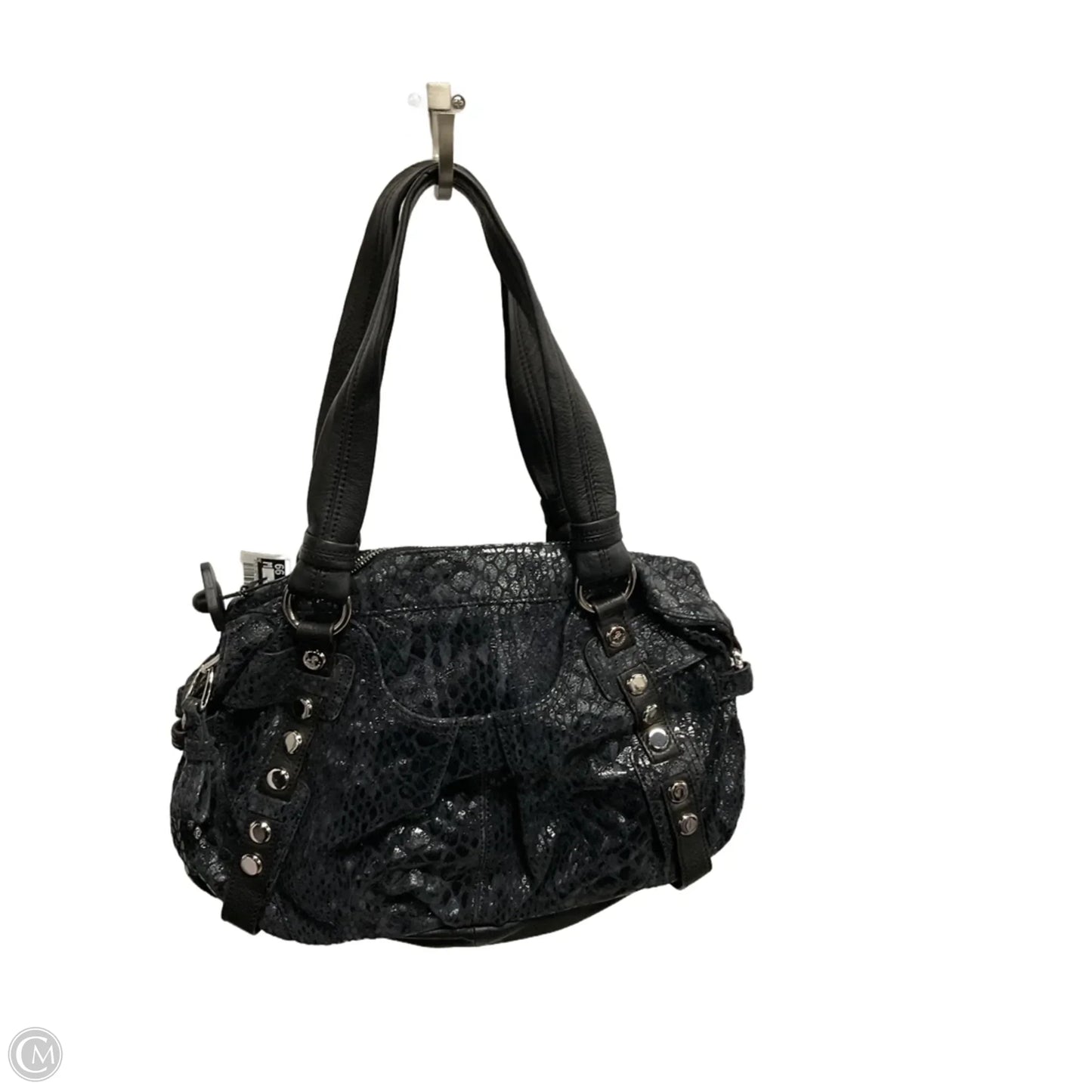 Handbag Leather By B. Makowsky, Size: Medium