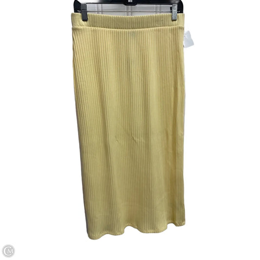 Skirt Maxi By Old Navy In Yellow, Size: M