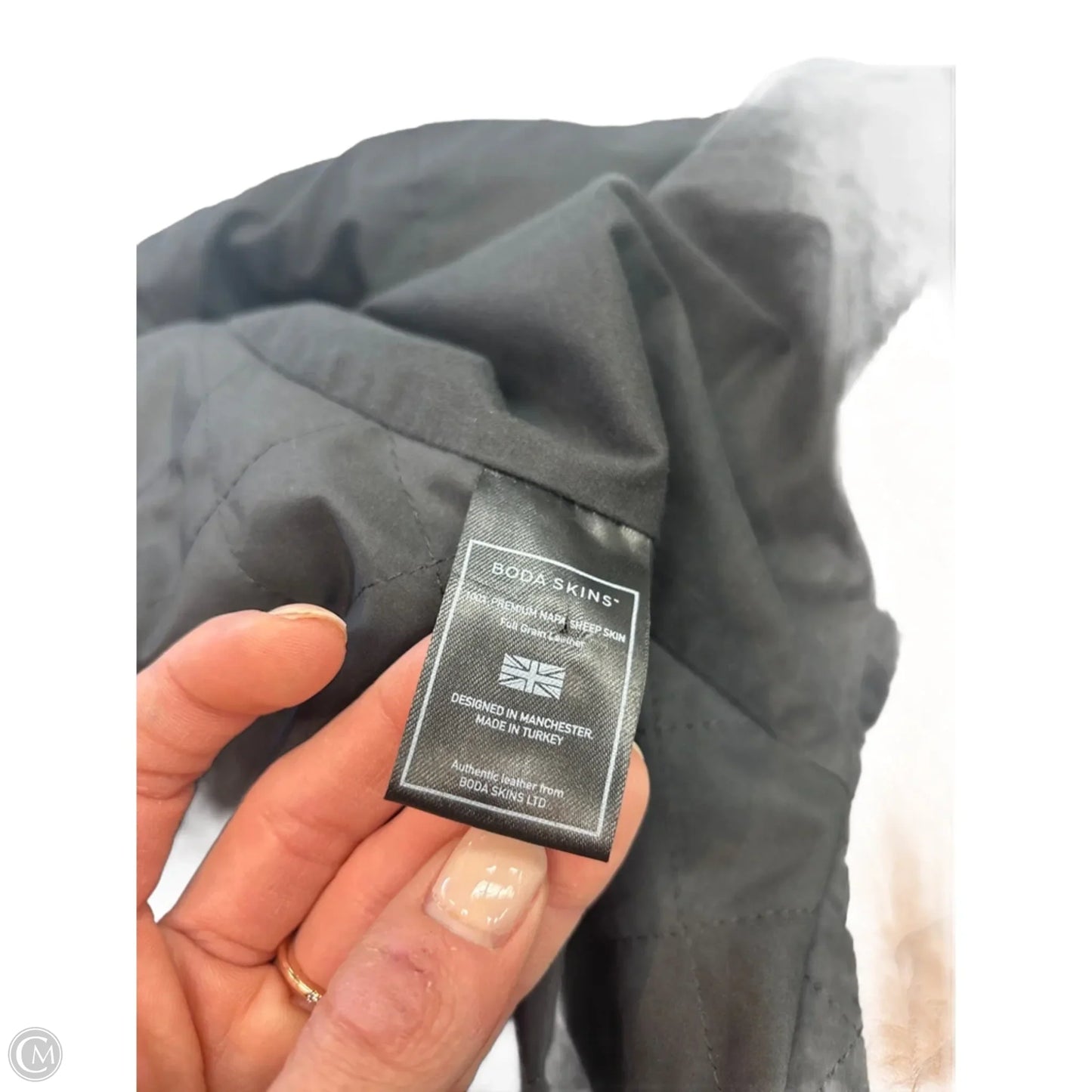 Jacket Leather By Cma In Brown, Size: Xs