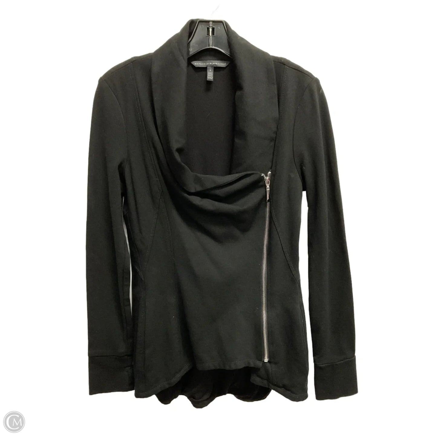 Jacket Moto By White House Black Market In Black, Size: S
