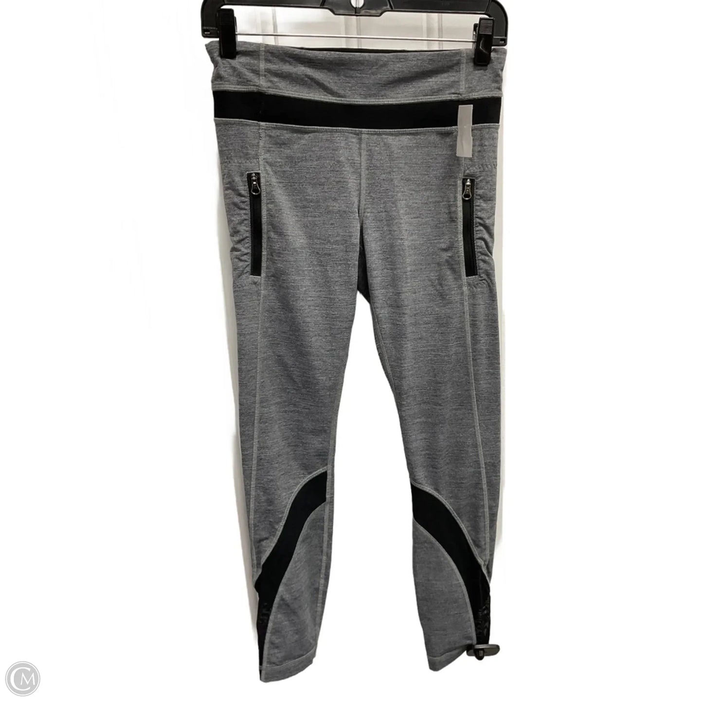 Athletic Leggings By Lululemon In Grey, Size: 6