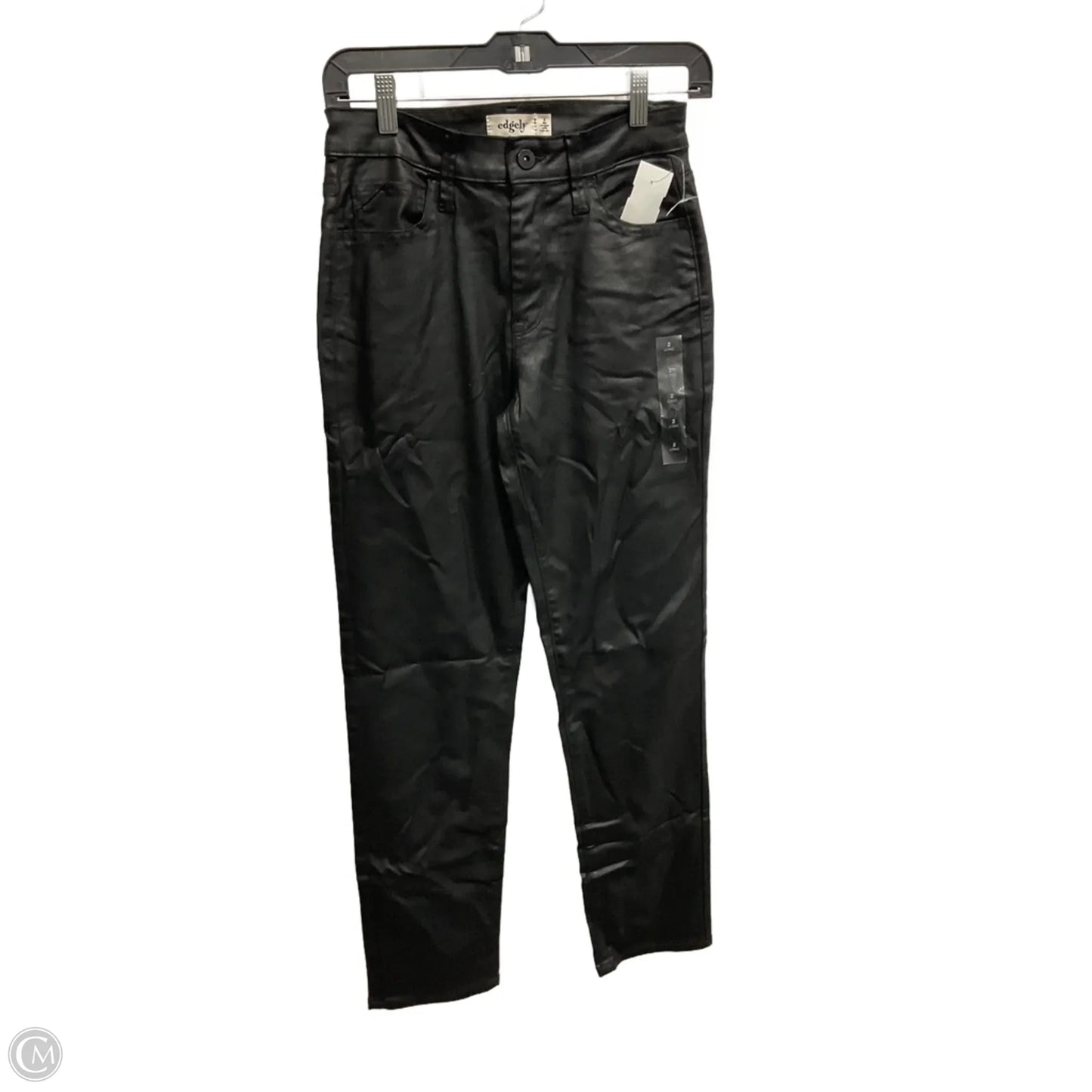 Jeans Skinny By Edgely In Black, Size: 2