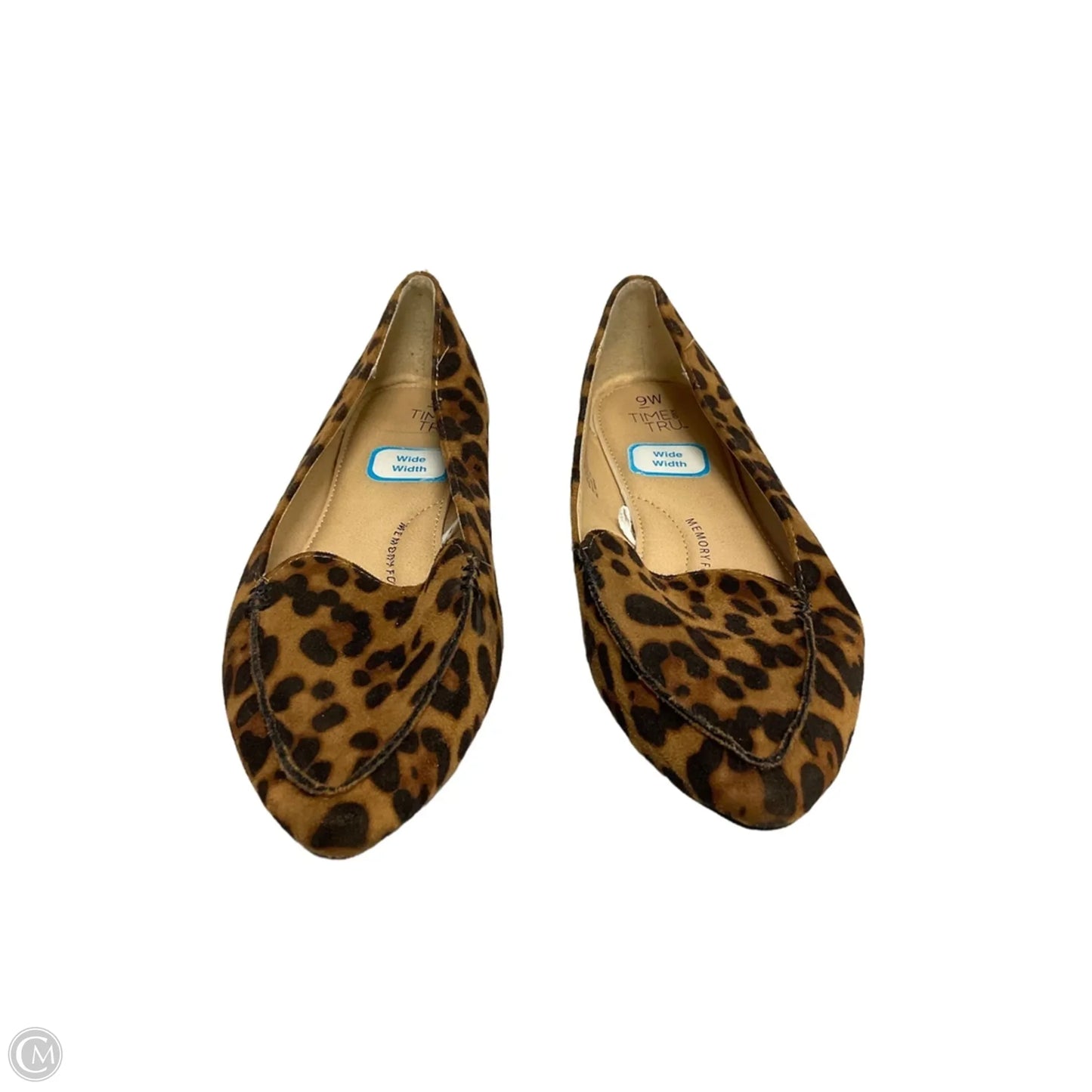Shoes Flats By Time And Tru In Animal Print, Size: 9