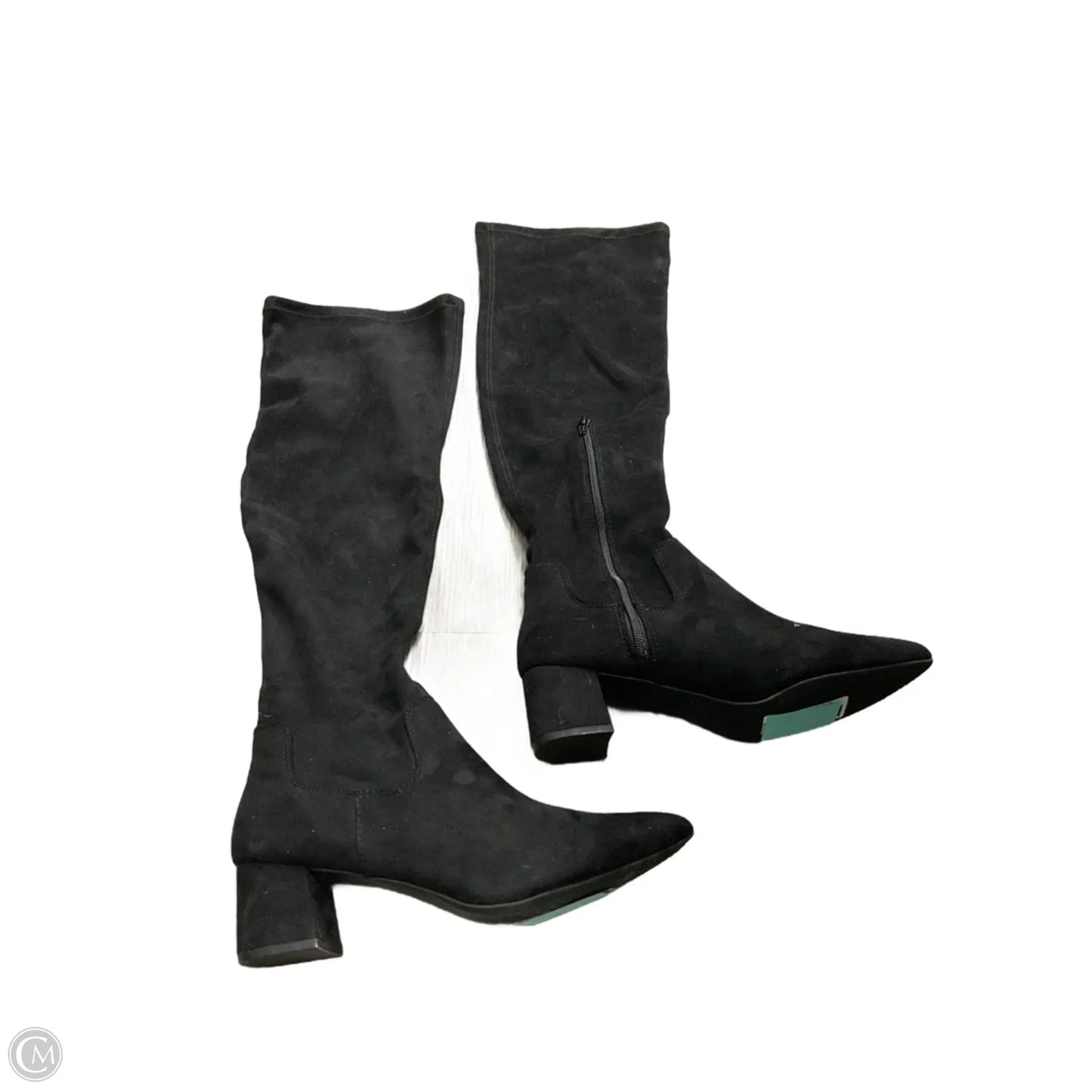 Boots Knee Heels By Rialto In Black, Size: 10