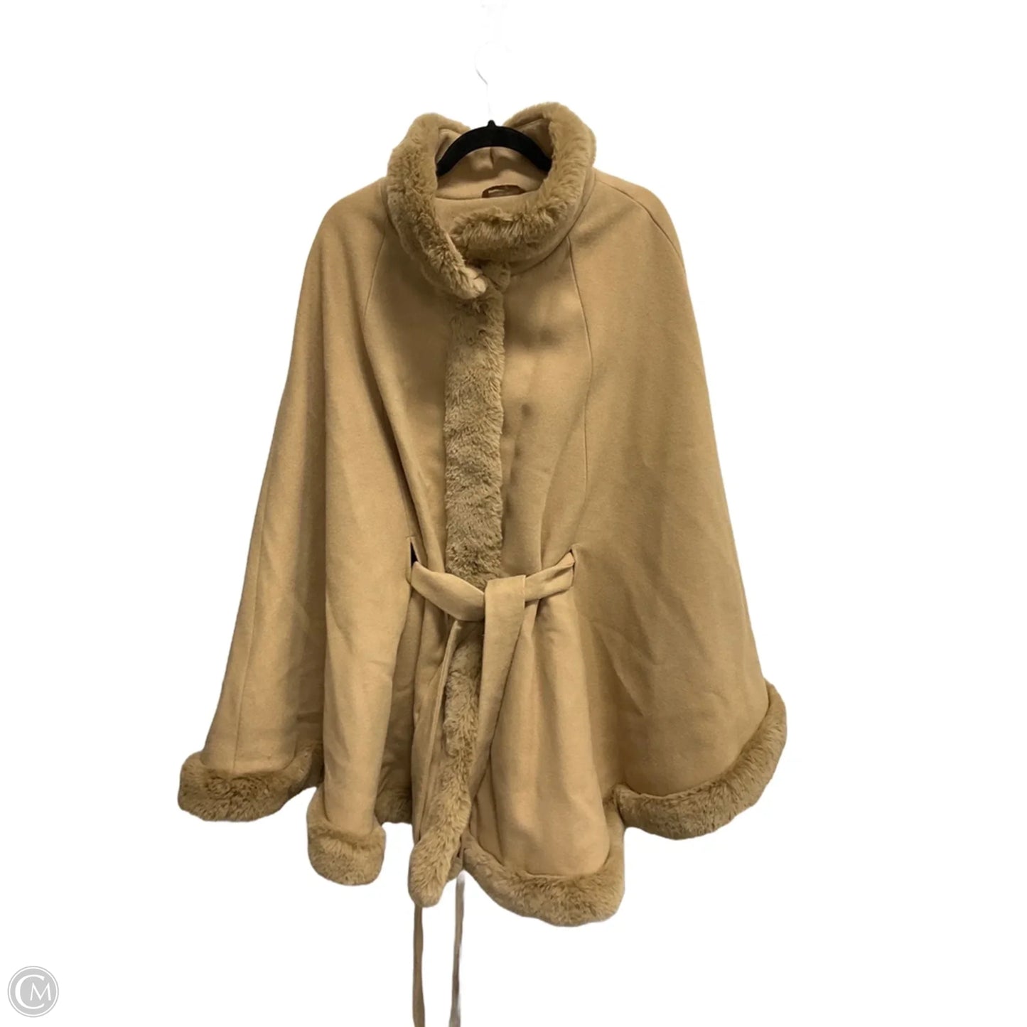 Coat Faux Fur & Sherpa By Ashley Stewart In Brown, Size: 4x