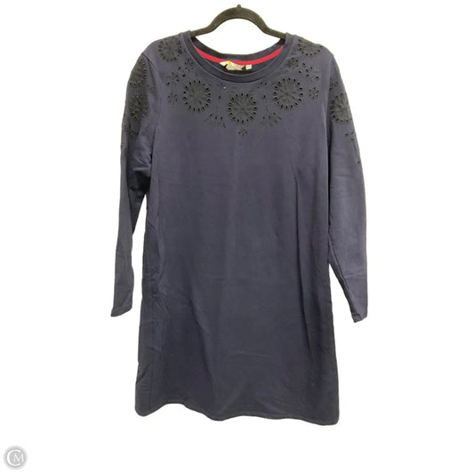 Dress Casual Midi By Boden In Navy, Size: L