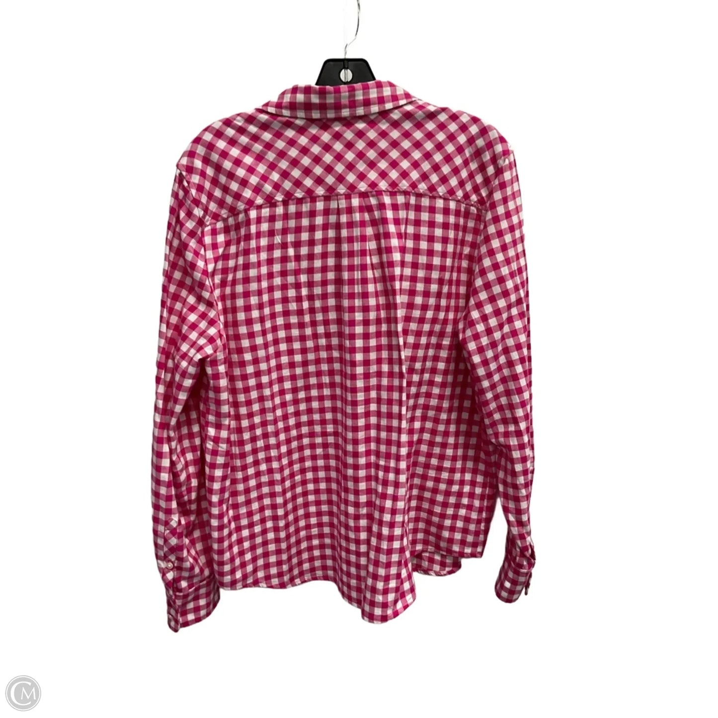 Top Long Sleeve By J. Crew In Pink, Size: L