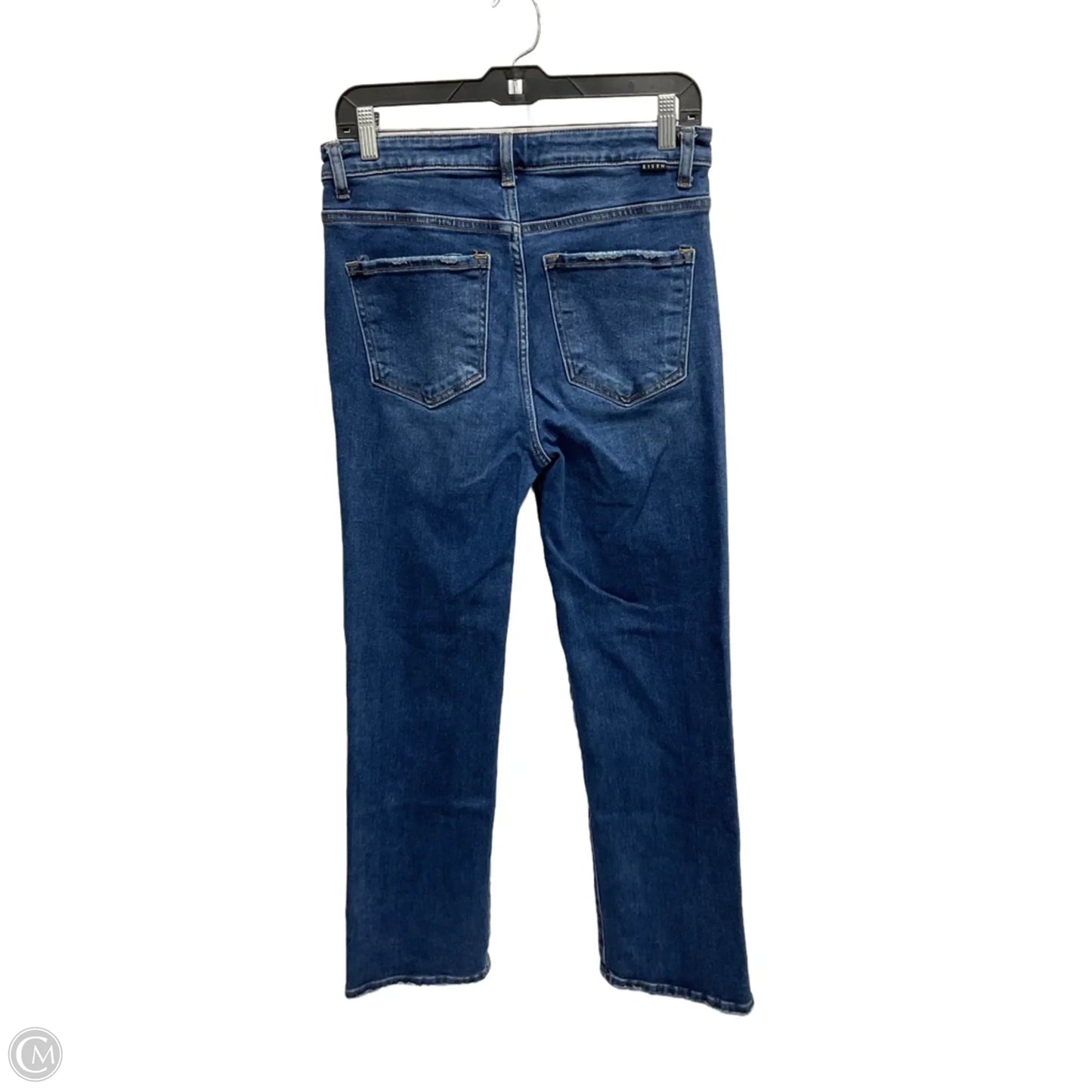 Jeans Straight By Risen In Blue, Size: 8