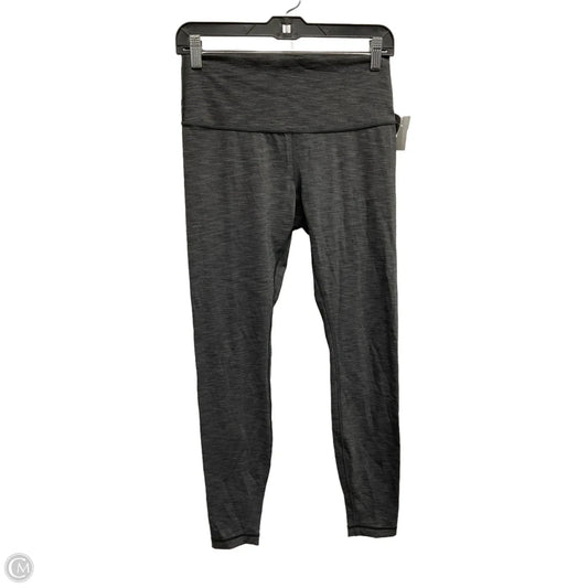 Athletic Leggings By Lululemon In Grey, Size: M