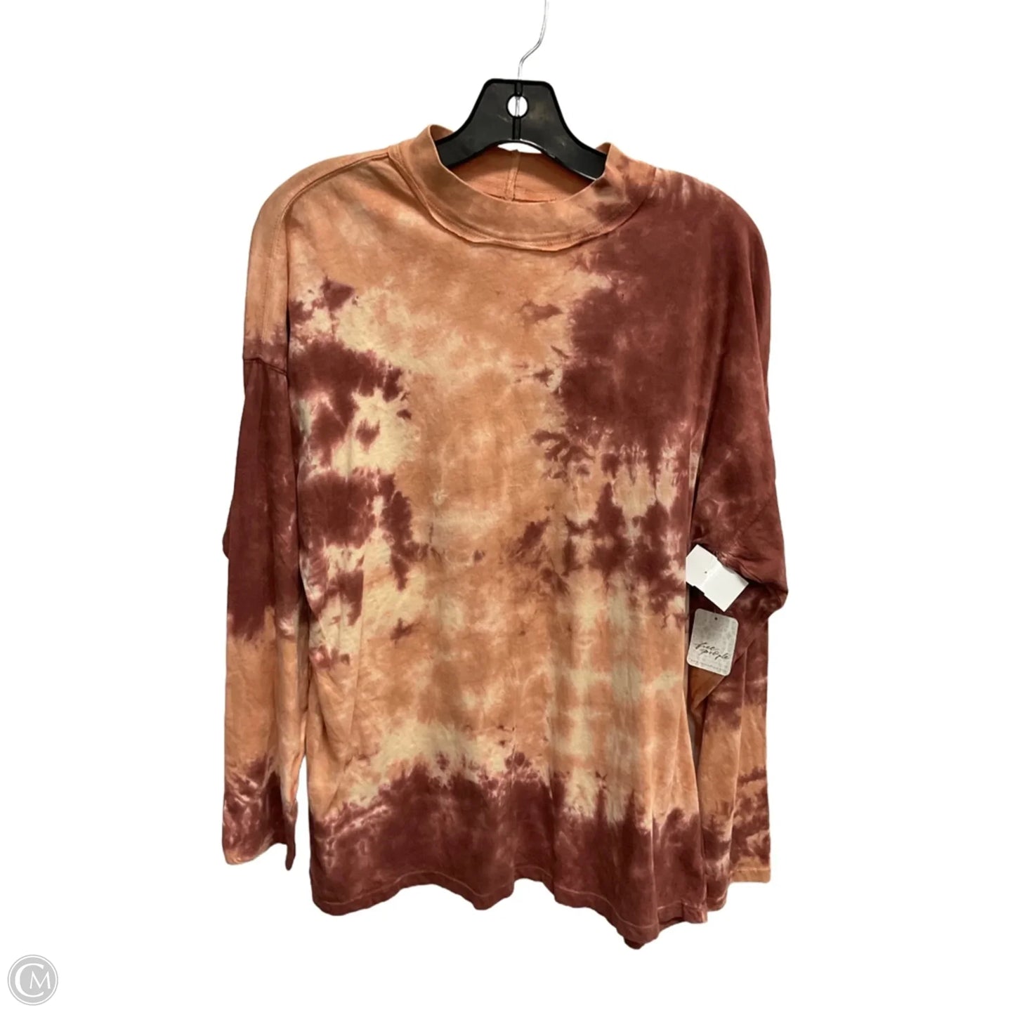 Top Long Sleeve Basic By We The Free In Tie Dye Print, Size: S