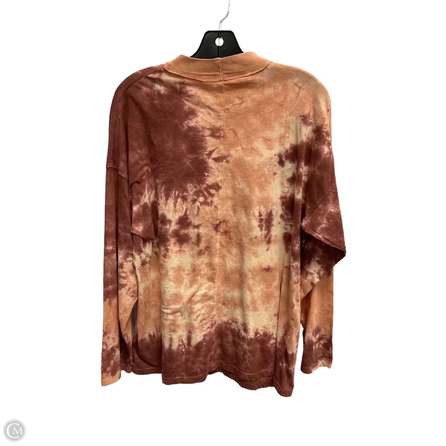 Top Long Sleeve Basic By We The Free In Tie Dye Print, Size: S