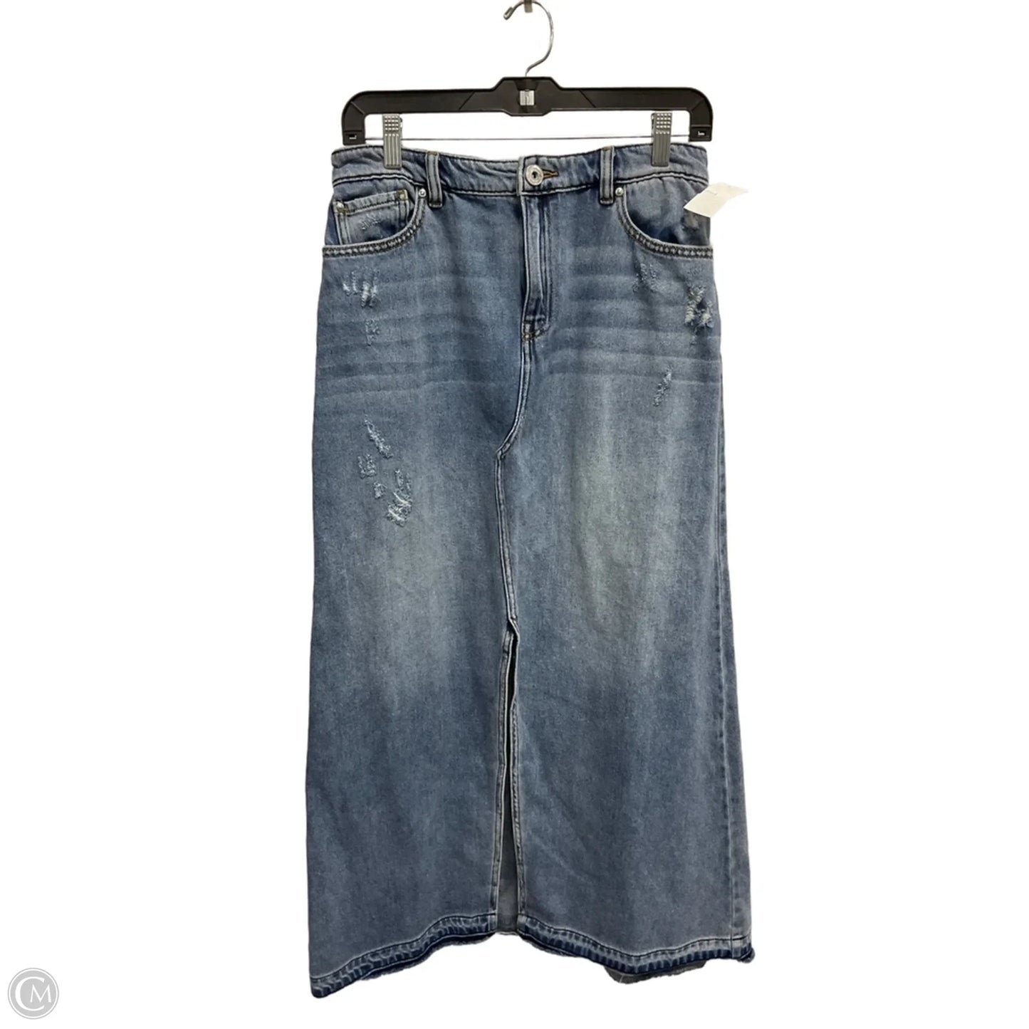 Skirt Maxi By Inc In Blue Denim, Size: 6