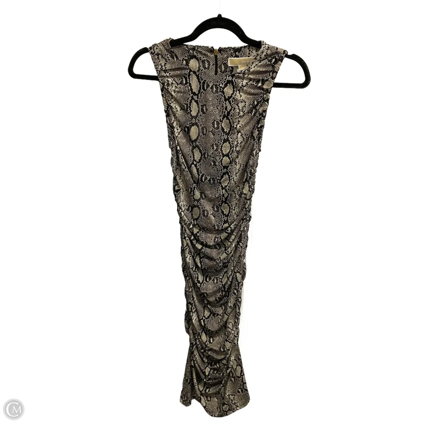 Dress Party Long By Michael By Michael Kors In Snakeskin Print, Size: S
