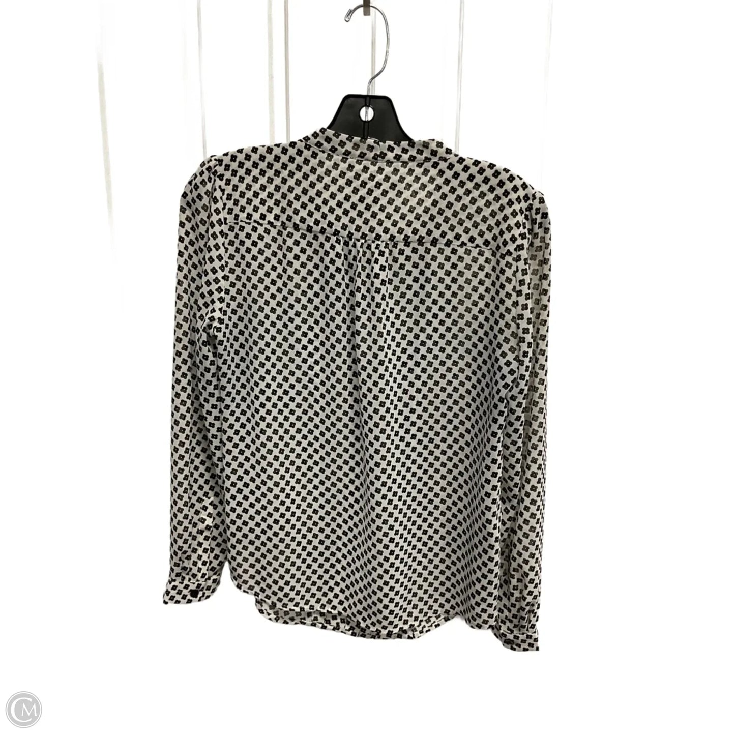 Blouse Long Sleeve By Loft In Floral Print, Size: Sp