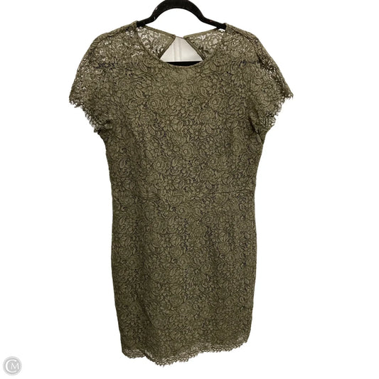 Dress Party Midi By Banana Republic In Green, Size: L