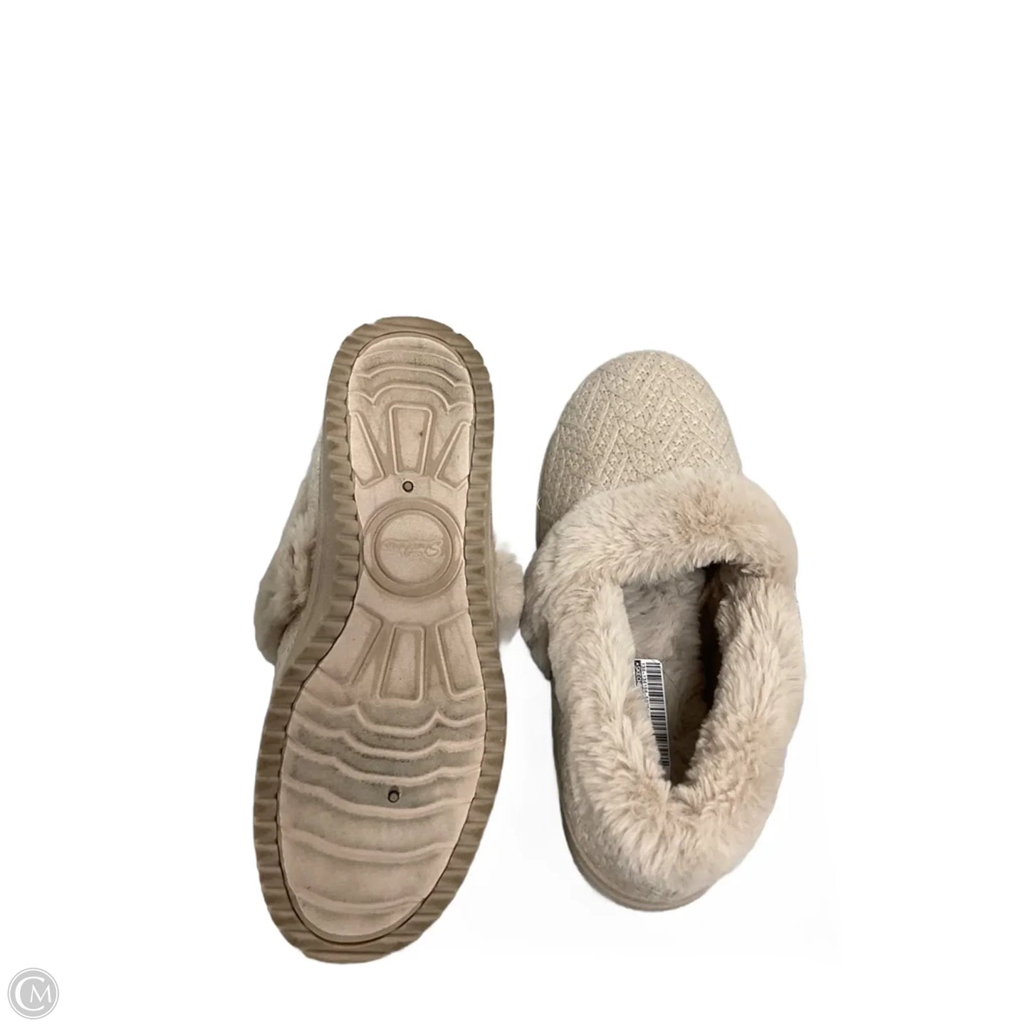 Slippers By Skechers In Beige, Size: 9.5